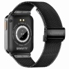 Smartwatch Gravity Biało z 2 Paskami do codziennego noszenia