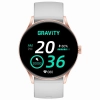 Smartwatch Gravity Szaro Różowy GT2-3 PRO