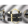 Zegarek Damski Giewont Sapphire Złoto Czarny GW5390-A4