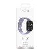 Pasek Puro Icon na Apple Watch 38/40/41/42mm - fioletowy