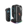 Stacja ładująca AMAZINGTHING Thunder Pro PlayDock Charger do kontrolerów Nintendo Switch 2 - czarna