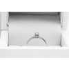 Pierścionek zaręczynowy z diamentem 0.15ct elegancki