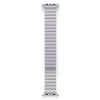 UNIQ pasek Revix Apple Watch Series1/2/3/4/5/6/7/8/9/SE/SE2 38/40/41mm. Reversible Magnetic lilak-biały/lilac-white