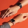 UNIQ pasek Aspen Apple Watch 40/38/41mmSeries 1/2/3/4/5/6/7/8/9/SE/SE2 Braided DE różowy/citrus pink