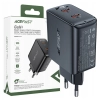 Szybka ładowarka sieciowa GaN 35W PD 2x USB C Acefast A49 - czarna