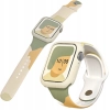 Strap Moro opaska do Apple Watch Ultra / 9 / 8 / 7 / 6 / SE / 5 / 4 / 3 / 2 (49mm / 45mm / 44mm / 42mm) silikonowy pasek bransoletka do zegarka wzór 6