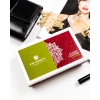 Skórzany portfel damski z wężowym wzorem - Peterson