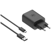 Ładowarka sieciowa Motorola TurboPower   33W USB-A z kablem USB-A do USB-C 1m czarny