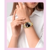 Smartwatch Gravity Biało Złoty 2 Paski GT25-2 PRO