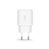 TECH-PROTECT C20W 2-PORT NETWORK CHARGER PD20W/QC3.0 + LIGHTNING CABLE WHITE