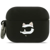 Etui Karl Lagerfeld Silicone Choupette   Head 3D do AirPods Pro 3 czarny