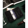 Skórzane etui na dokumenty OKL-CRCL Black