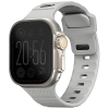 UNIQ pasek Stride Apple Watch Series1/2/3/4/5/6/7/8/9/SE/SE2/Ultra/Ultra 2 42/44/45/49mm FKM Rubber Strap szary/chalk grey