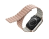 UNIQ pasek Revix Apple Watch Series1/2/3/4/5/6/7/8/9/SE/SE2/Ultra/Ultra 2 42/44/45/49mm. Reversible Magnetic różowy-beżowy/pink-beige