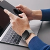 UNIQ pasek Revix Apple Watch Series1/2/3/4/5/6/7/8/9/SE/SE2/Ultra/Ultra 2 42/44/45/49mm. Reversible Magnetic różowy-beżowy/pink-beige