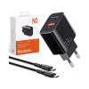 MCDODO ŁADOWARKA SIECIOWA + KABEL 1,2 M DO ŁADOWANIA 2X USB USB-C PD 33W