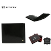 Skórzany portfel męski z systemem RFID - Rovicky