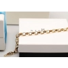 Elegancka złota bransoletka ROLO 585 do codziennego noszenia