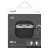 UNIQ etui Nexo AirPods 4 + Ear Hooks     Silicone czarny/black