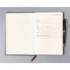 Notes notatnik planer organizer A5 Peterson w kropki zeszyt z gumką