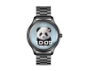 Smart Watch COLMI L28 (czarny + czarny stalowy pasek)