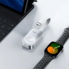 Ładowarka bezprzewodowa Acefast E21 5W do Apple Watch - srebrna