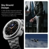 SPIGEN BEZEL TUNE PRO PILOT SAMSUNG GALAXY WATCH 8 CLASSIC (46 MM) SILVER