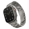 UNIQ pasek Osta Apple Watch 42/44/45/    49mm Series 1/2/3/4/5/6/7/8/9/10/SE/SE2/Ultra/Ultra 2 Stainless Steel srebrny/titanium silver