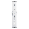 42/44/45/46/49 mm White (big) - 3mk Silicone Watch Strap for Apple