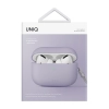 UNIQ etui Lino AirPods Pro 2 genSilicone (2022/2023) liliowy/lilac lavender