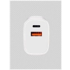 MOONX ładowarka sieciowa MC04 PD 20W 1xUSB-C + 1xUSB QC3.0 Biały