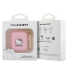 Hello Kitty HKA23DKHSP Airpods 1/2 coverróżowy/pink Silicone 3D Kitty Head