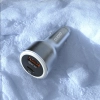 Ładowarka samochodowa Dudao R4Ultra 120W Power Delivery Quick Charge LED USB-A USB-C - szary