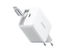 Ładowarka sieciowa Joyroom JR-TCL06 67W GaN z wbudowanym zwijanym kablem USB-C - biała