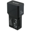 Ładowarka sieciowa TUMI Travel Adapter   25W USB-C / USB-A czarny