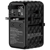 Verbatim Adapter podróżny EU/UK/US GaNUSB-A/3xUSB-C PD 140W UTA-10 czarny/black 32125