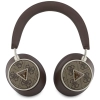 Słuchawki nauszne Guess 4G Triangle Logo Bluetooth ENC brązowy