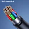 USAMS Kabel U68 microUSB 2A Fast Charge1m biały/white SJ502USB02 (US-SJ502)