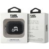 Karl Lagerfeld KLAP2PGKCPK AirPods Pro2 (2022/2023) cover czarny/black Monogram Karl & Choupette Head