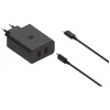 Ładowarka sieciowa Motorola TurboPower   125W Dual 2x USB-C z kablem USB-C 1m czarny