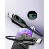INNOSTYLE KABEL Z WYŚWIETLACZEM USB-C LIGHTNING DO IPHONE 12 13 14 30W 1M