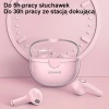 USAMS Słuchawki Bluetooth 5.1 TWS BUseries bezprzewodowe biały/white BHUBU01