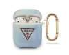 Guess GUACA2TPUMCGC02 AirPods 1/2 coverniebieski/blue Tie & Dye Collection