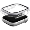 Etui UNIQ Voute do Apple Watch Series 10 46mm szkło hartowane srebrny