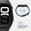 Pasek Spigen Liquid Air Pro na Apple Watch 46 mm - czarny mat