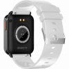 Smartwatch Gravity Biało z 2 Paskami do codziennego noszenia