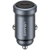 Ładowarka samochodowa USAMS CC321        Aluminium 30W PD USB-C tarnish
