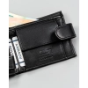 Portfel skórzany męski N0035L-GPL-BL BLACK