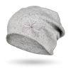 Czapka szara elegancka unisex do codziennego noszenia zapach