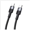 USAMS Kabel USB-C na USB-C 60W 1.2m      Aluminum Alloy Data Cable SY Series SJ724USB01 (US-SJ724)